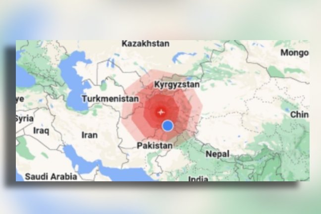 Trzęsienie ziemi w Azji
