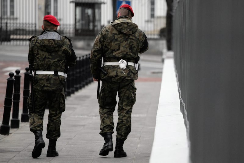 Żandarmeria Wojskowa do 15 stycznia będzie pomagać policji.