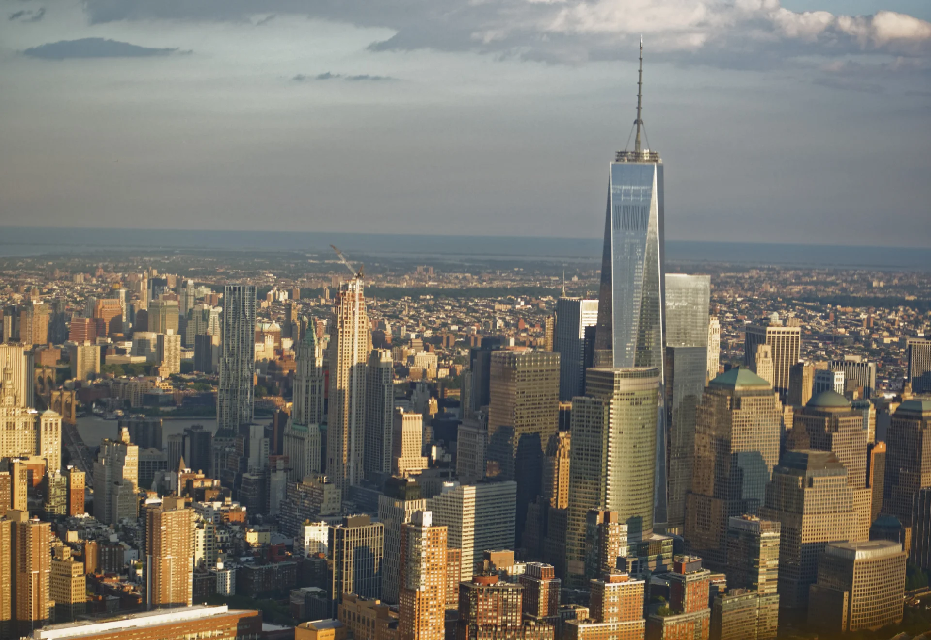 Manhattan od strony New Jersey