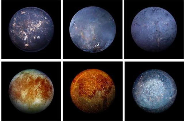 Które zdjęcie przedstawia księżyc?