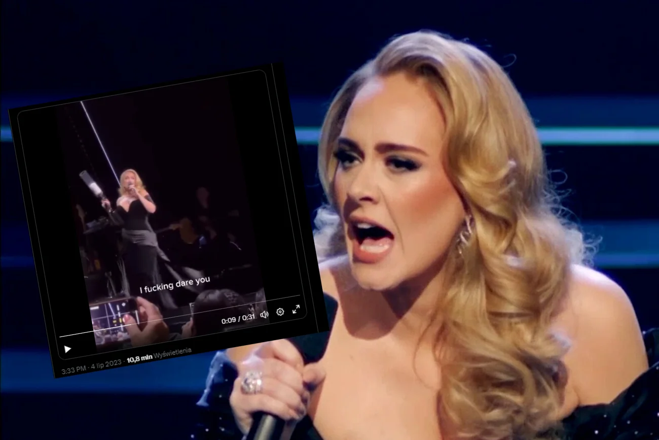 Adele ostro o fanach, którzy podczas koncertów rzucają przedmiotami w kierunku artystów.