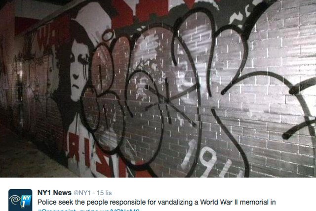 Nowojorska policja szuka osób, które zniszczyły mural upamiętniający Powstanie Warszawskie