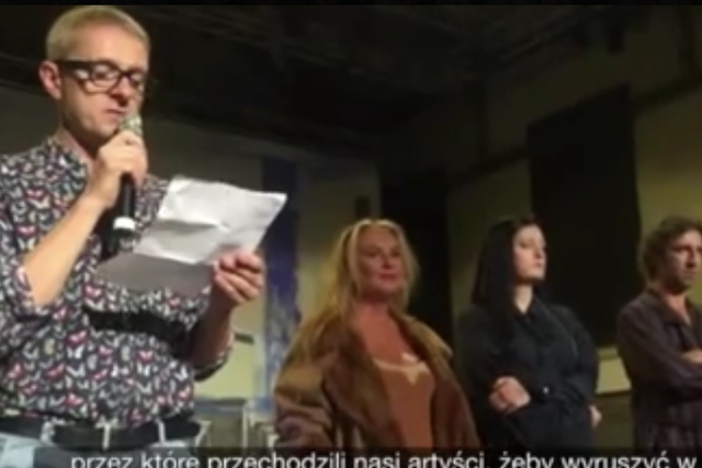 Anty-PiSowska agitacja polskich aktorów w Szwajcarii rozwścieczyła prawicowe media.