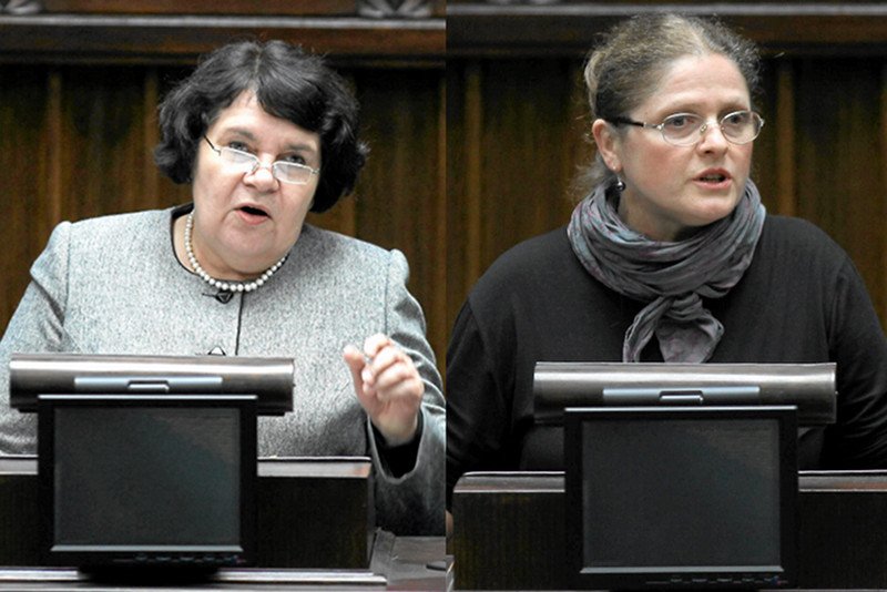 Posłanki PiS Anna Sobecka i prof. Krystyna Pawłowicz wzięły udział w debacie o związkach partnerskich