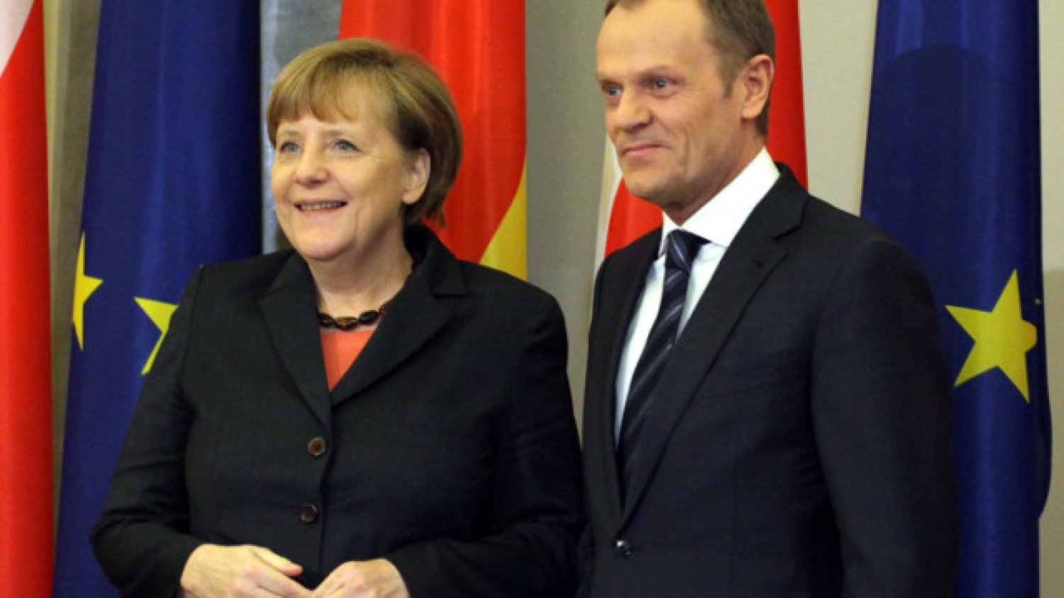 Angela Merkel rozmawiała w Warszawie z Donaldem Tuskiem