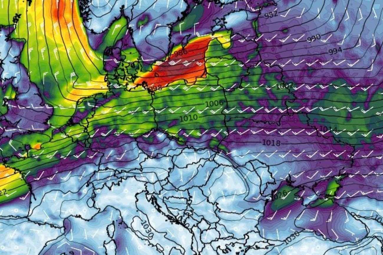 Nowy Rok przywita nas wichurą