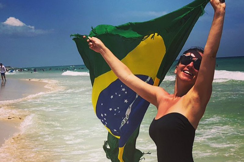 Beata Tadla pojechała z synem na wakacje na Kubę.