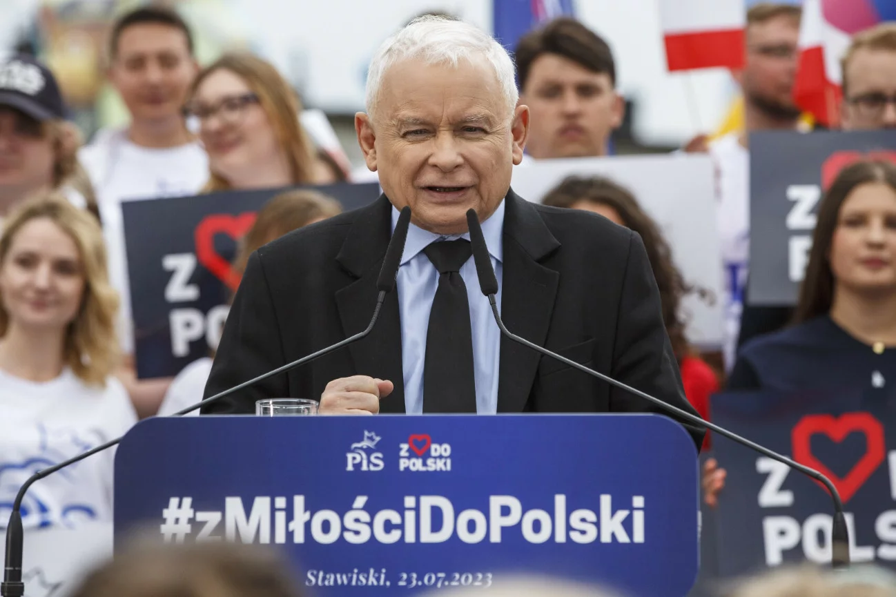 Jarosław Kaczyński, Stawiski 23 lipca 2023