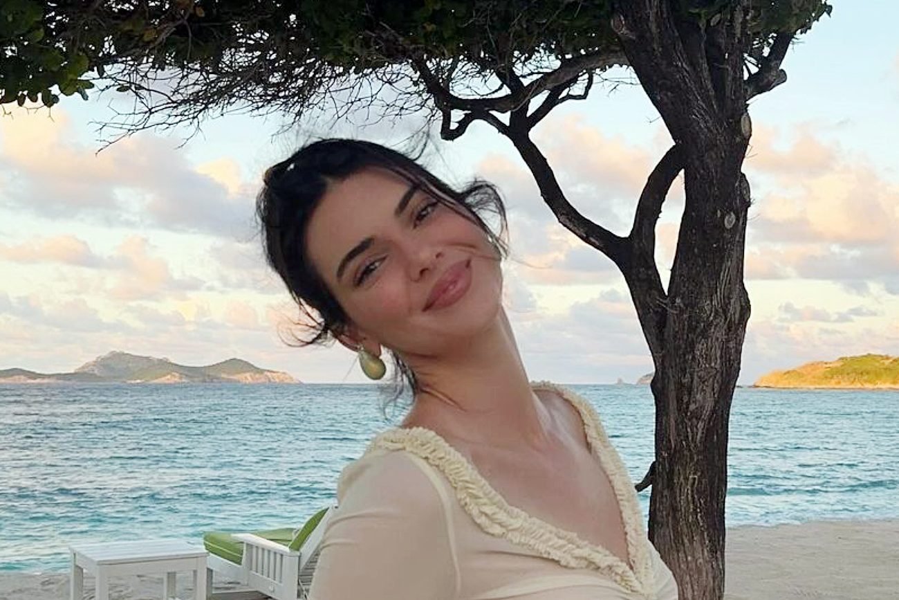 Kendal Jenner w naked dress.