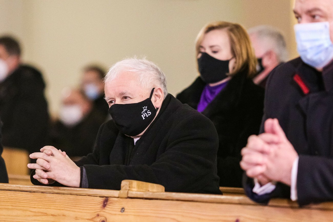 Jarosław Kaczyński uczestniczył 17 stycznia w mszy w intencji swojej zmarłej matki Jadwigi Kaczyńskiej.