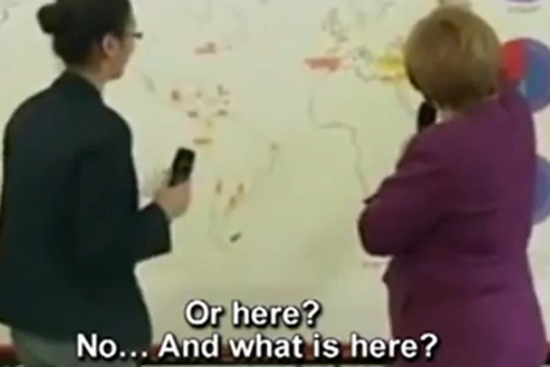 Geografia nie jest mocną stroną Angeli Merkel