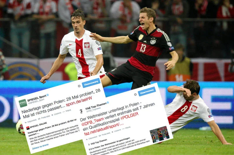 Niemieckie media o zwycięstwie Polaków: "Historyczne",  "Niespodzianka", "Gorzka plajta Loewa", "Ekstaza w Warszawie"
