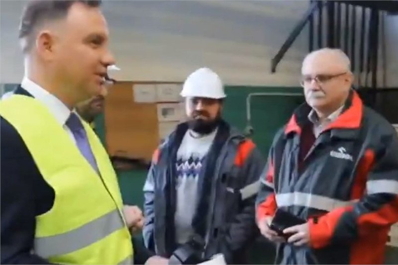 Andrzej Duda w PKN Orlen