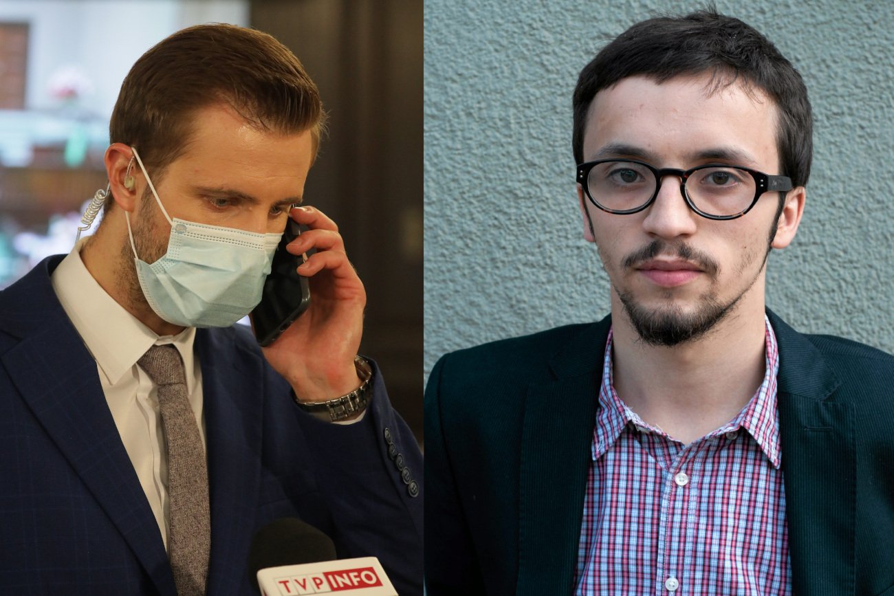 Samuel Pereira na antenie TVP Info odniósł się do sejmowego pościgu Miłosza Kłeczka za Donaldem Tuskiem.