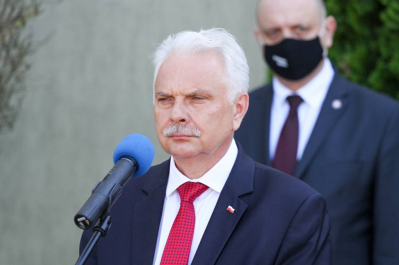 Waldemar Kraska poinformował o środowej liczbie nowych zakażeń na COVID-19.