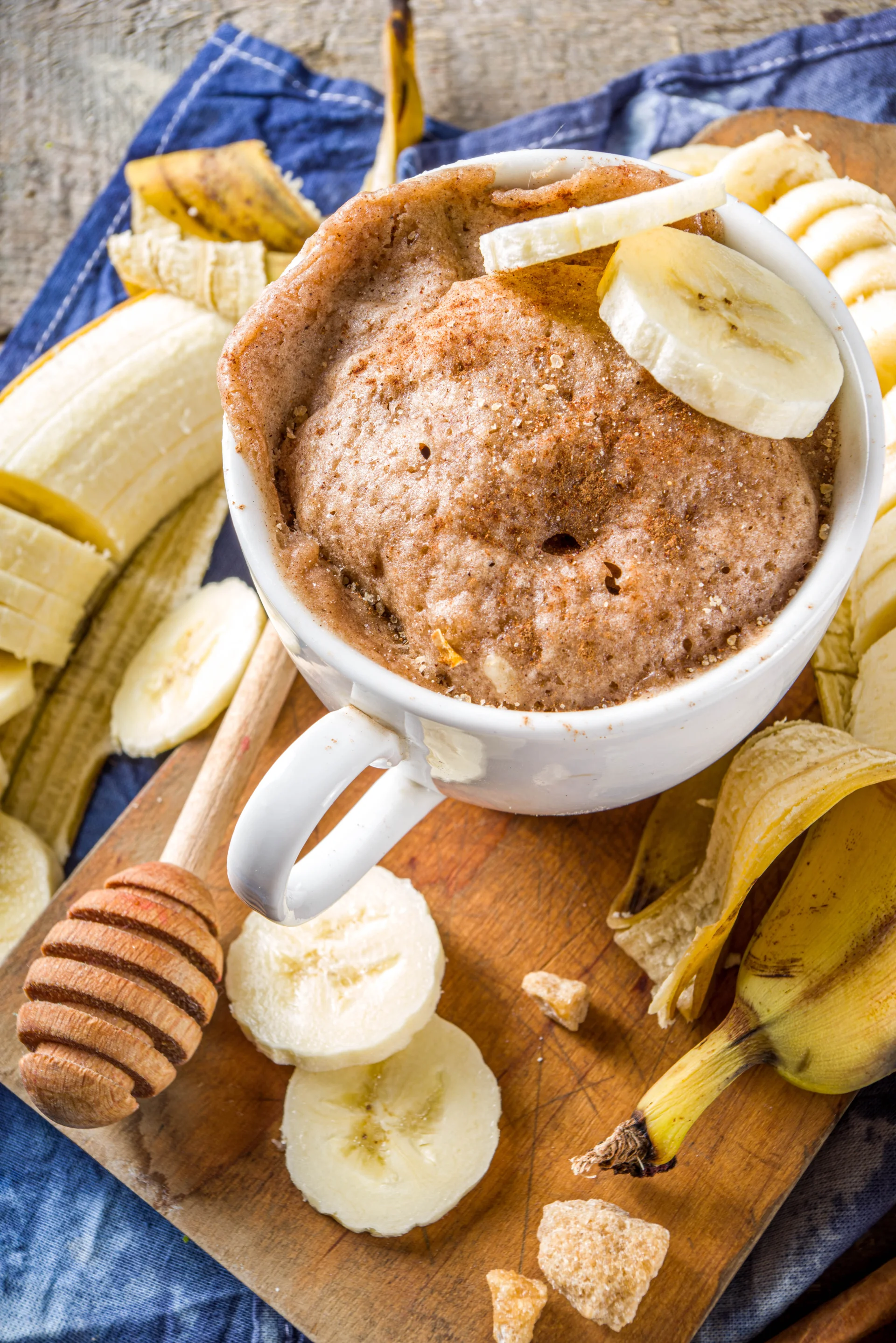 Tak powinna wyglądać masa na chlebek bananowy