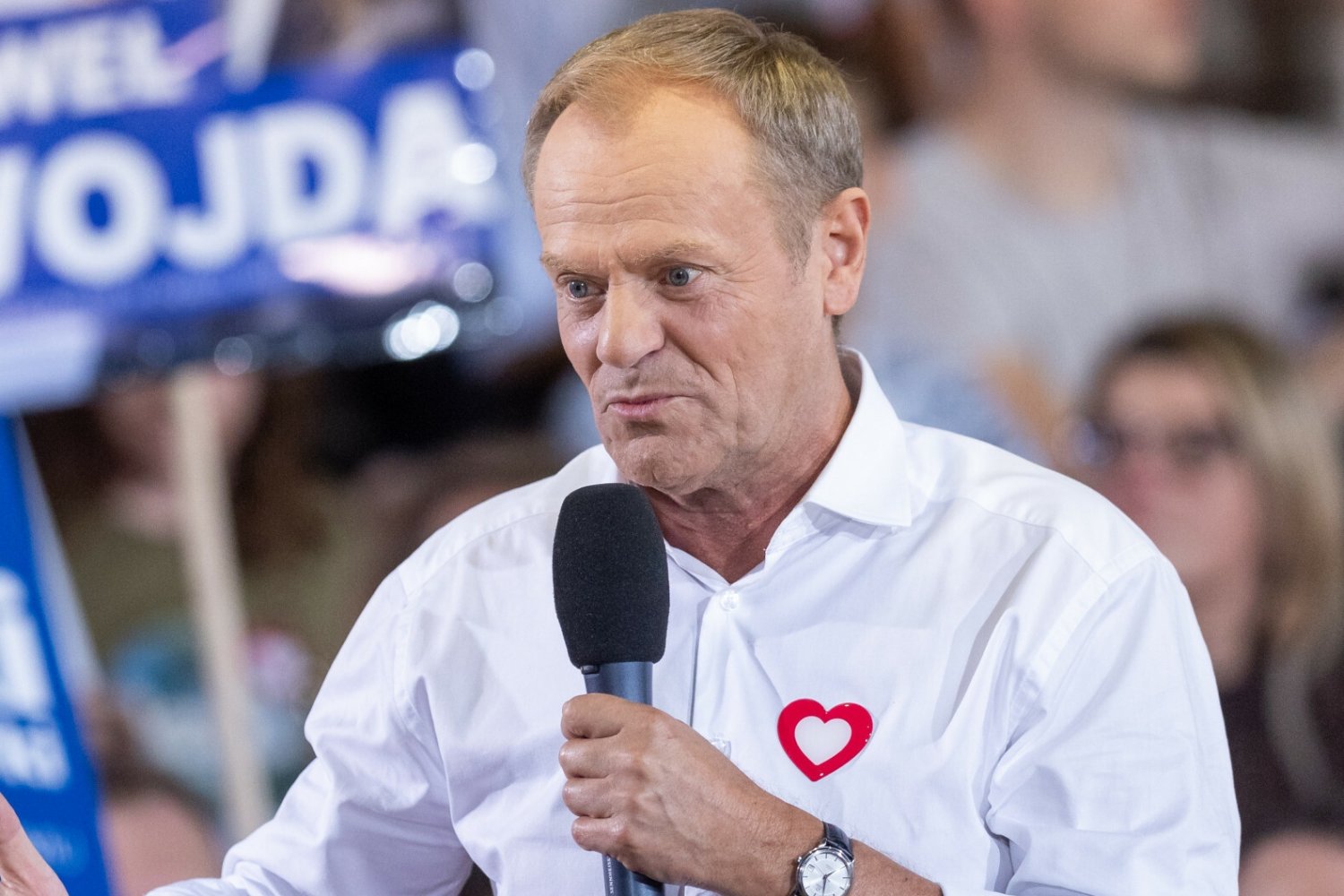 Donald Tusk odwiedził kultowe Jagodno we Wrocławiu.