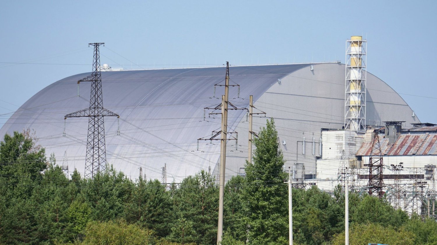 Sarkofag w Czarnobylu zniszczony Czarnobyl