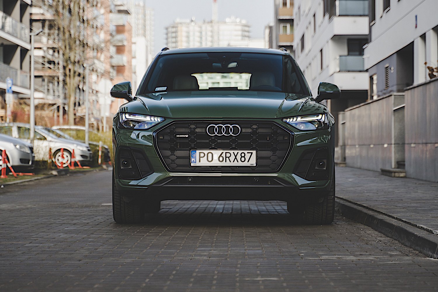 Nowe Audi Q5 najlepiej czuje się jako auto rodzinne.