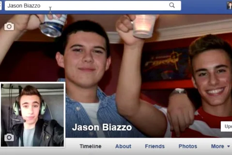 Fikcyjny profil na Facebooku założony przez Coby'ego Persina