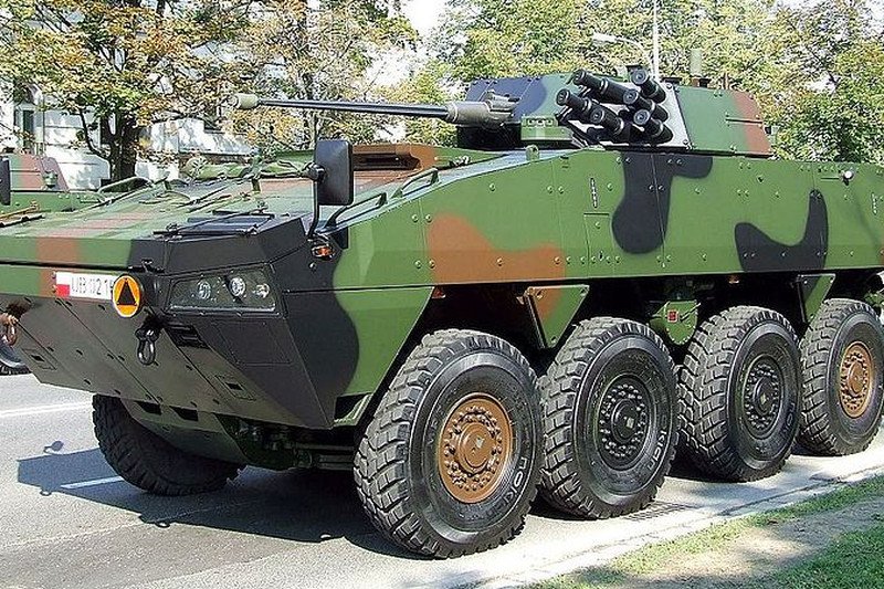 KTO Rosomak na defiladzie z okazji Święta Wojska Polskiego w Warszawie.