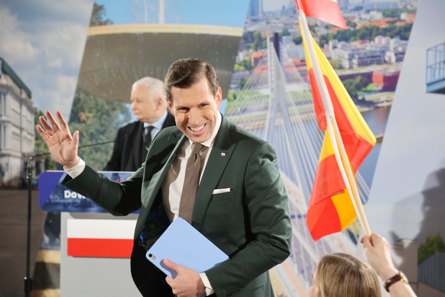 Konwencja PiS. Kaczyński przedstawił, kim jest Tobiasz Bocheński