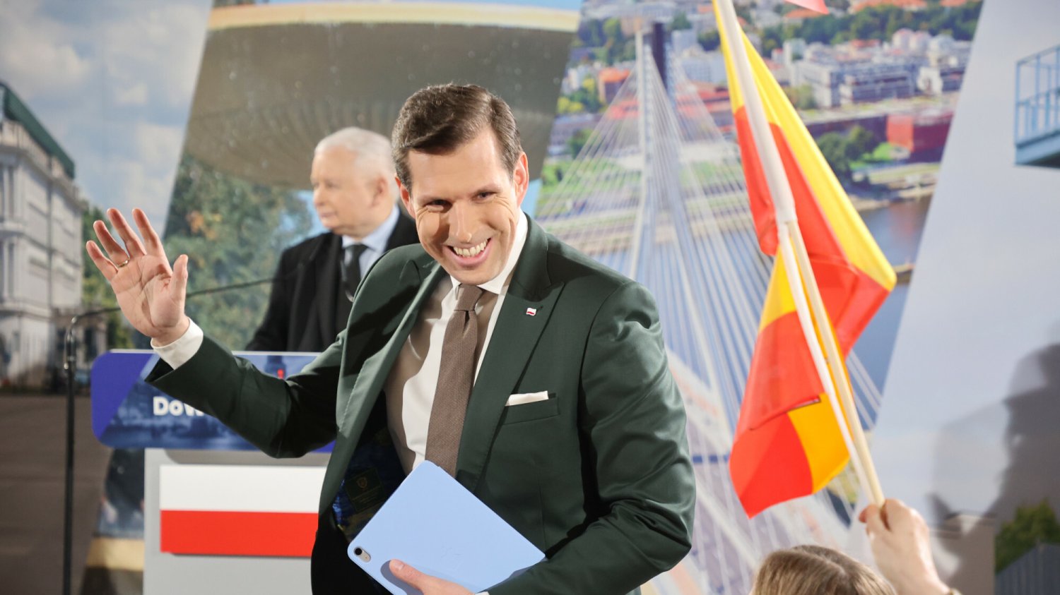 Konwencja PiS. Kaczyński przedstawił, kim jest Tobiasz Bocheński