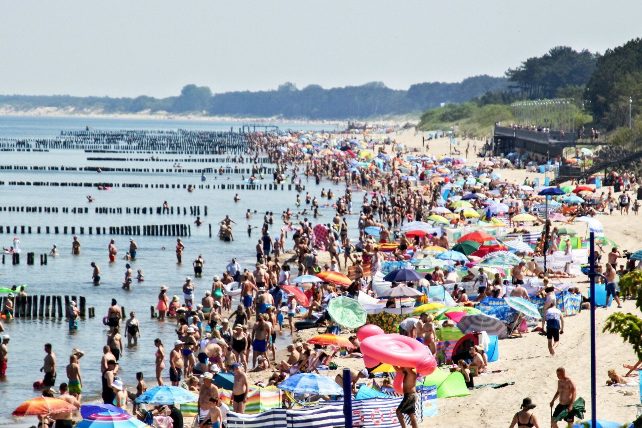Plaża w Mielnie