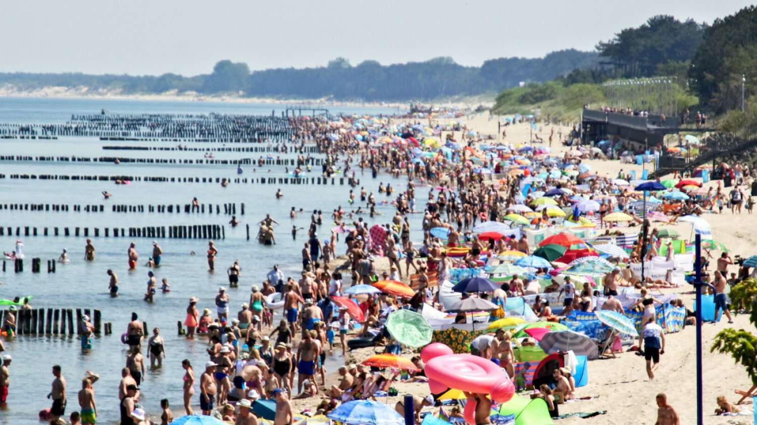 Plaża w Mielnie