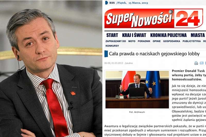 Poseł Robert Biedroń wychował się na Podkarpaciu