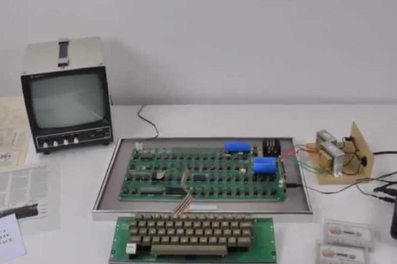 Komputer Appla'a z 1976 sprzedany na aukcji. Nowy aukcyjny rekord