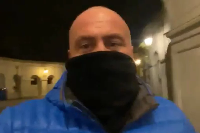 Marcin Najman pojechał bronić Jasnej Góry, ale na miejscu nikogo nie było.