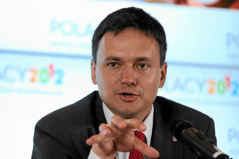 Minister spraw wewnętrznych Jacek Cichocki