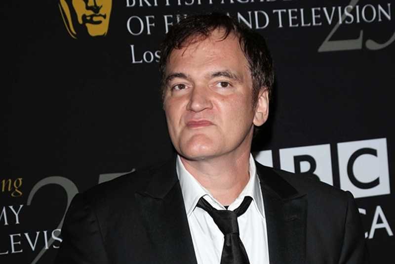 Quntin Tarantino, reżyser "Django Unchained" zdenerwował się na prezentera Channel 4
