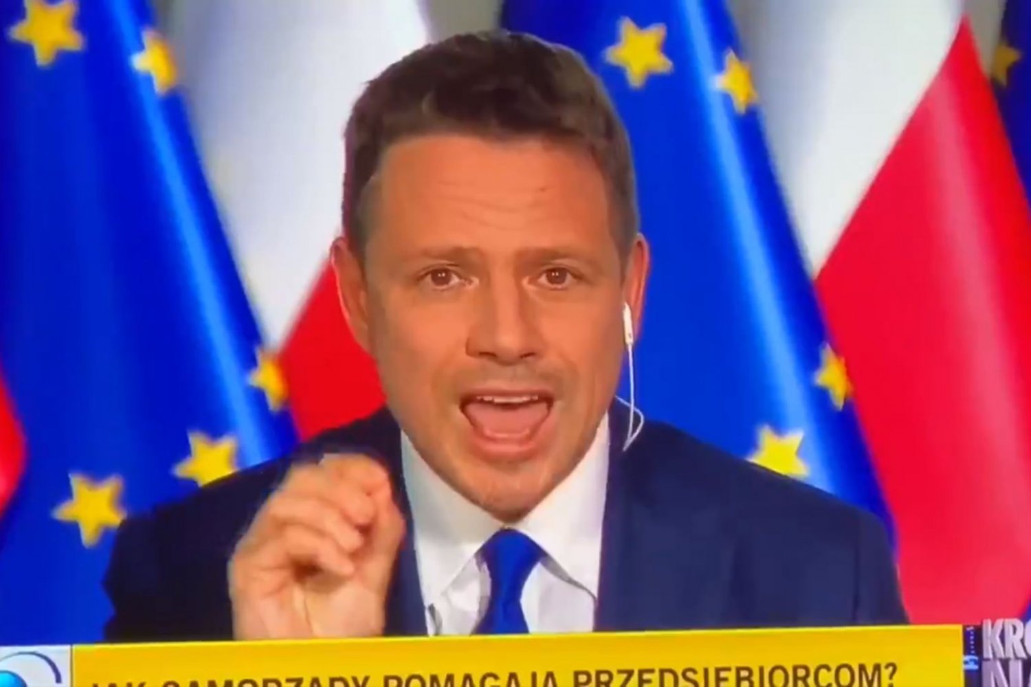 Rafał Trzaskowski był gościem "Kropki nad i"