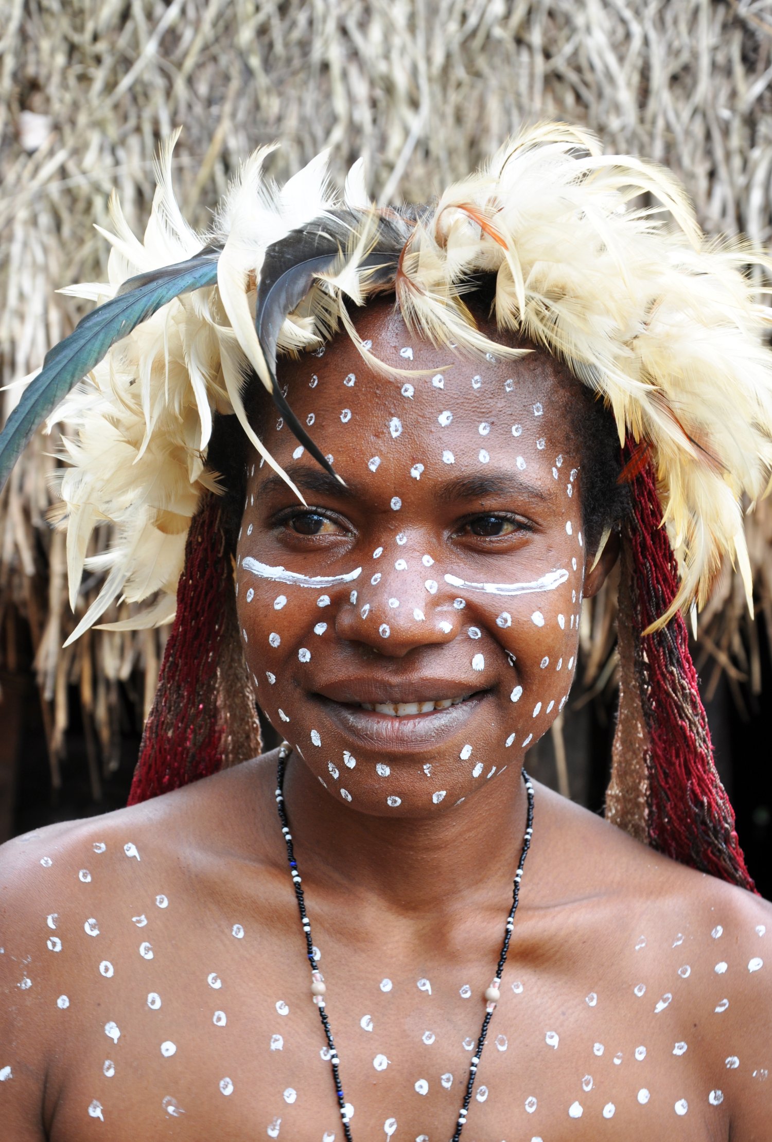 Papuaska z Rejonu Jayawijaya - Wamena