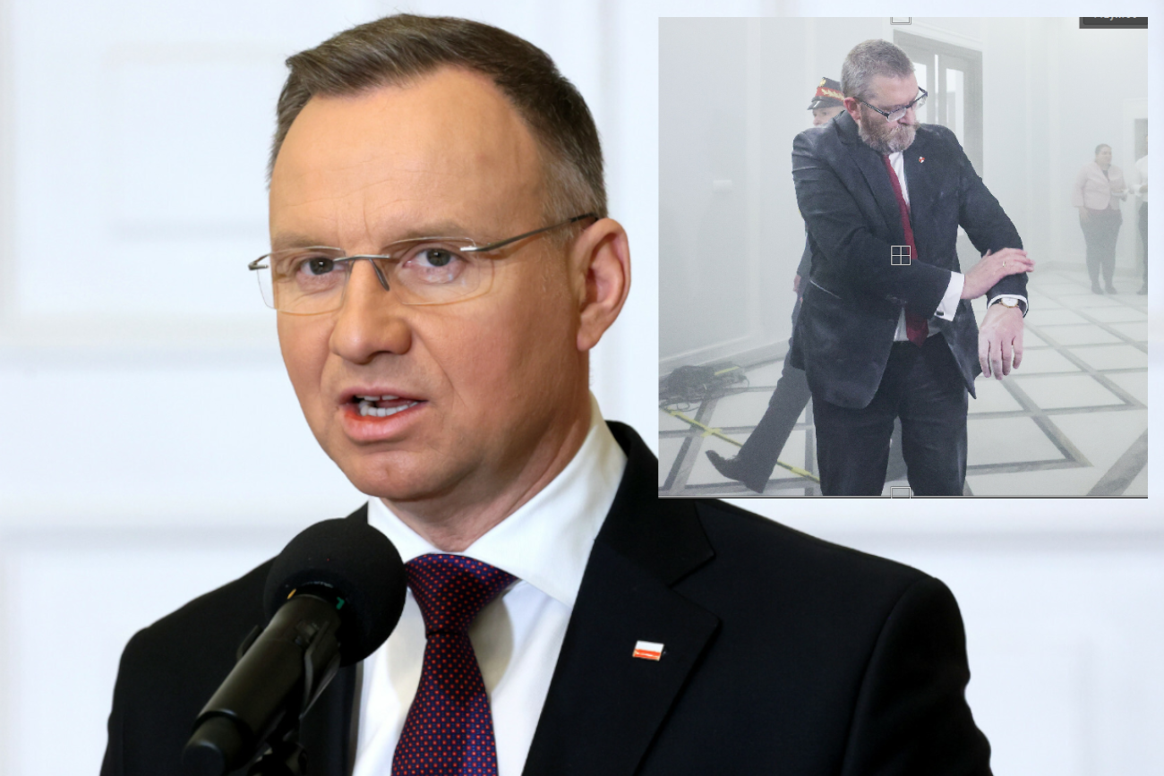 Duda "oburzony" atakiem Brauna na chanukiję. "Podłe w wielu wymiarach"