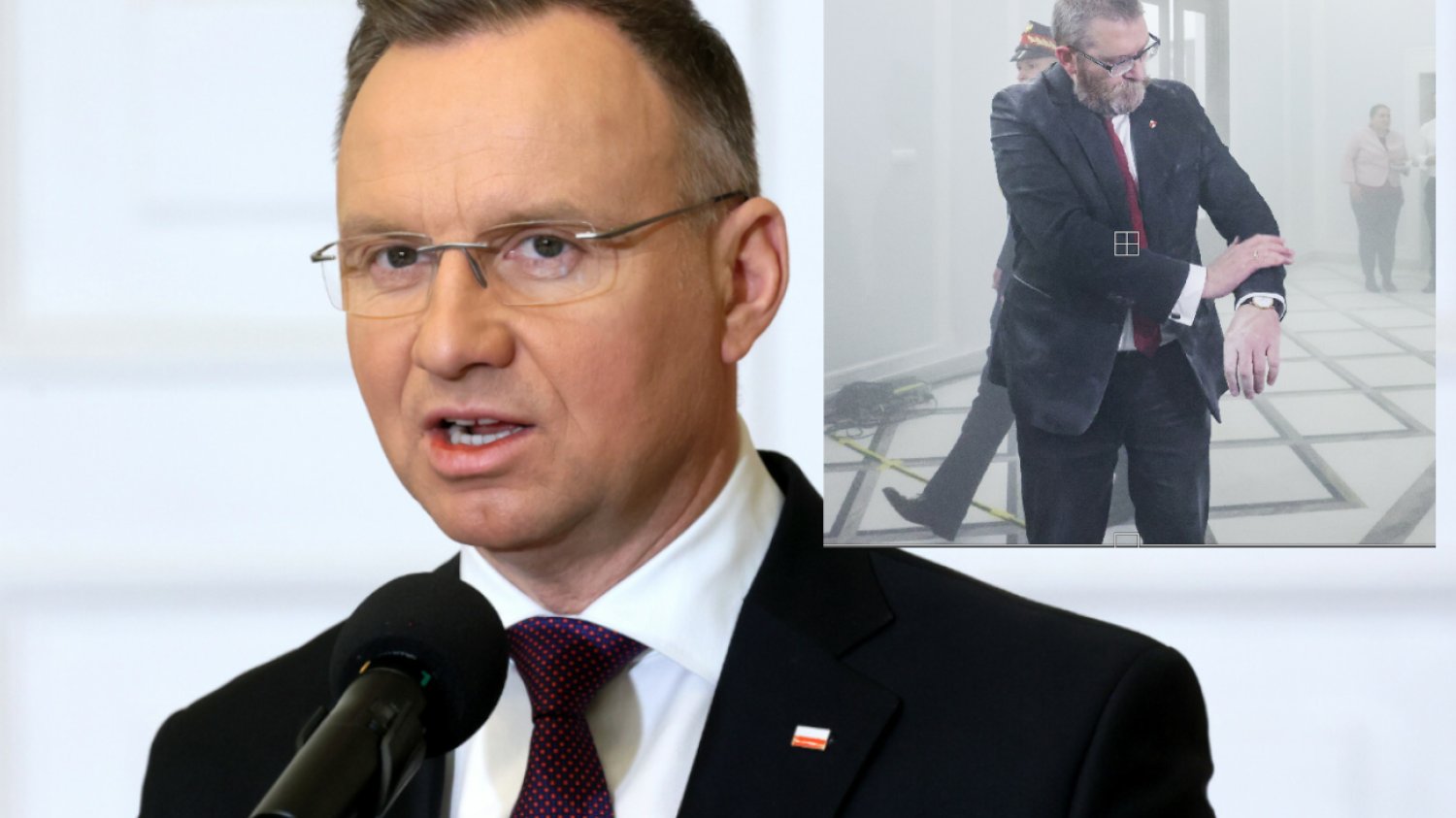 Duda "oburzony" atakiem Brauna na chanukiję. "Podłe w wielu wymiarach"