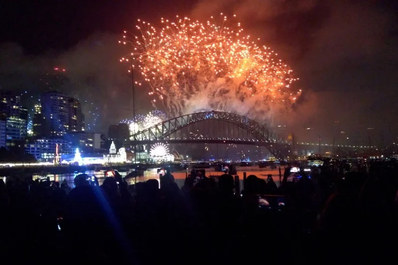 Nowy rok przywitali już m.in. mieszkańcy Australii.