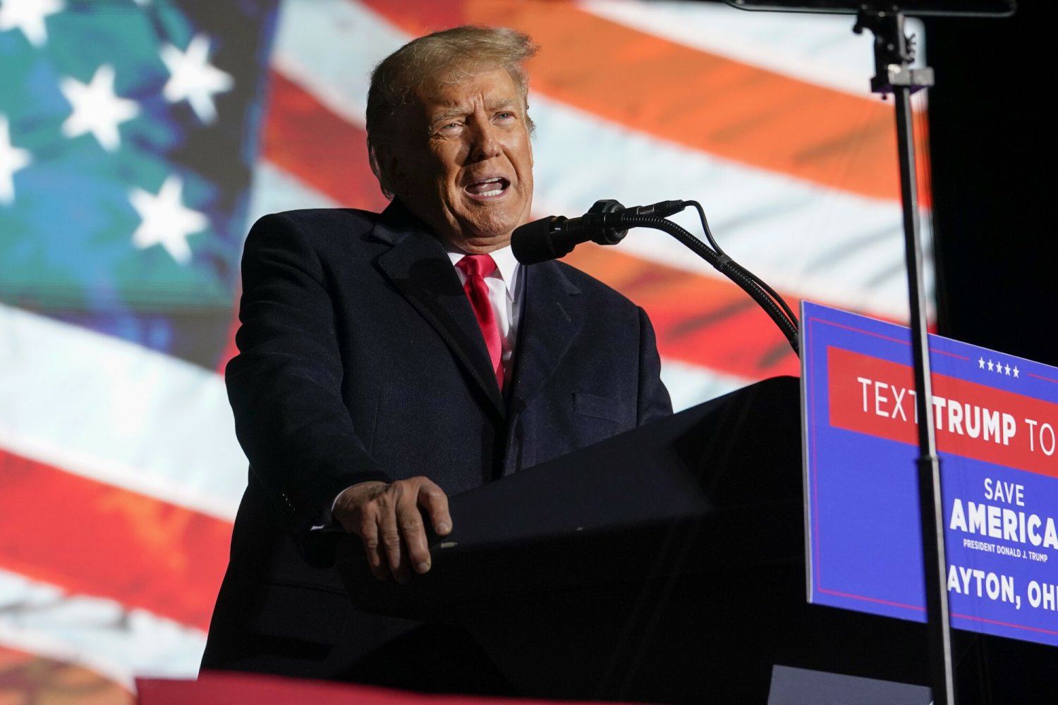 Donald Trump podczas przemówienia w Ohio zapowiedział, że wkrótce ogłosi "wielkie oświadczenie".