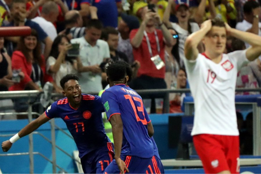 Polska skompromitowała się z Kolumbią, przegrywając 3:0.