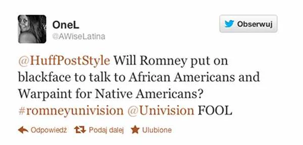 Czy Mitt Romney zastosuje kamuflaż na spotkaniu z Afroamerykanami?