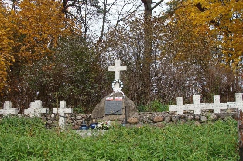 Kwatera żołnierzy AK w Mikuliszkach na Białorusi