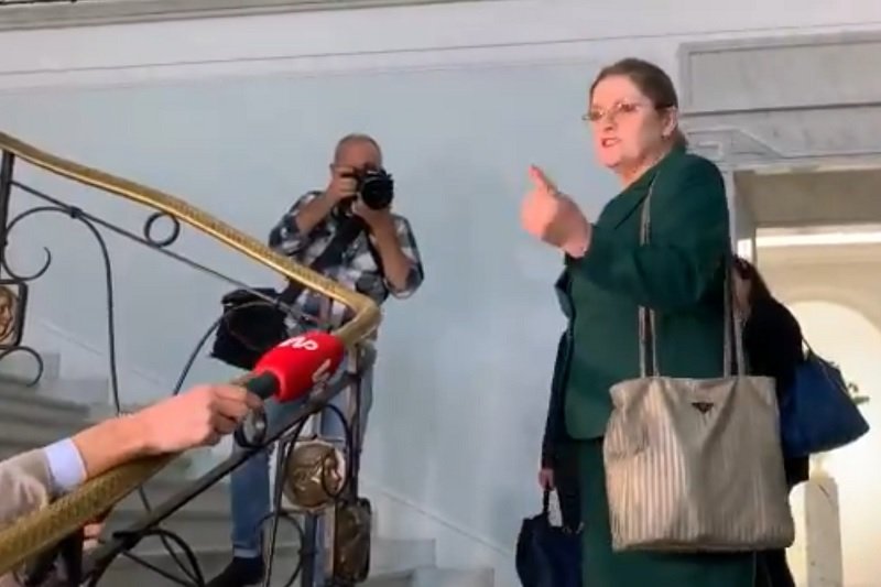 Krystyna Pawłowicz zapowiedziała, że da jeszcze popalić dziennikarzom.