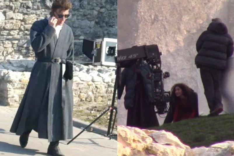 Fani "Wiedźmina" zachowują się niczym paparazzi i obfotografowali plan zdjęciowy "Wiedźmina"