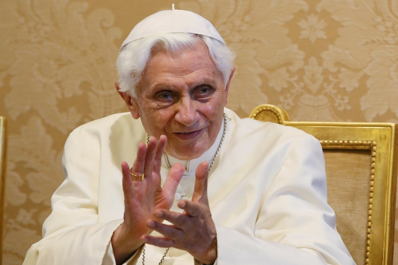 Benedykt XVI, zdjęcie z 2015 roku