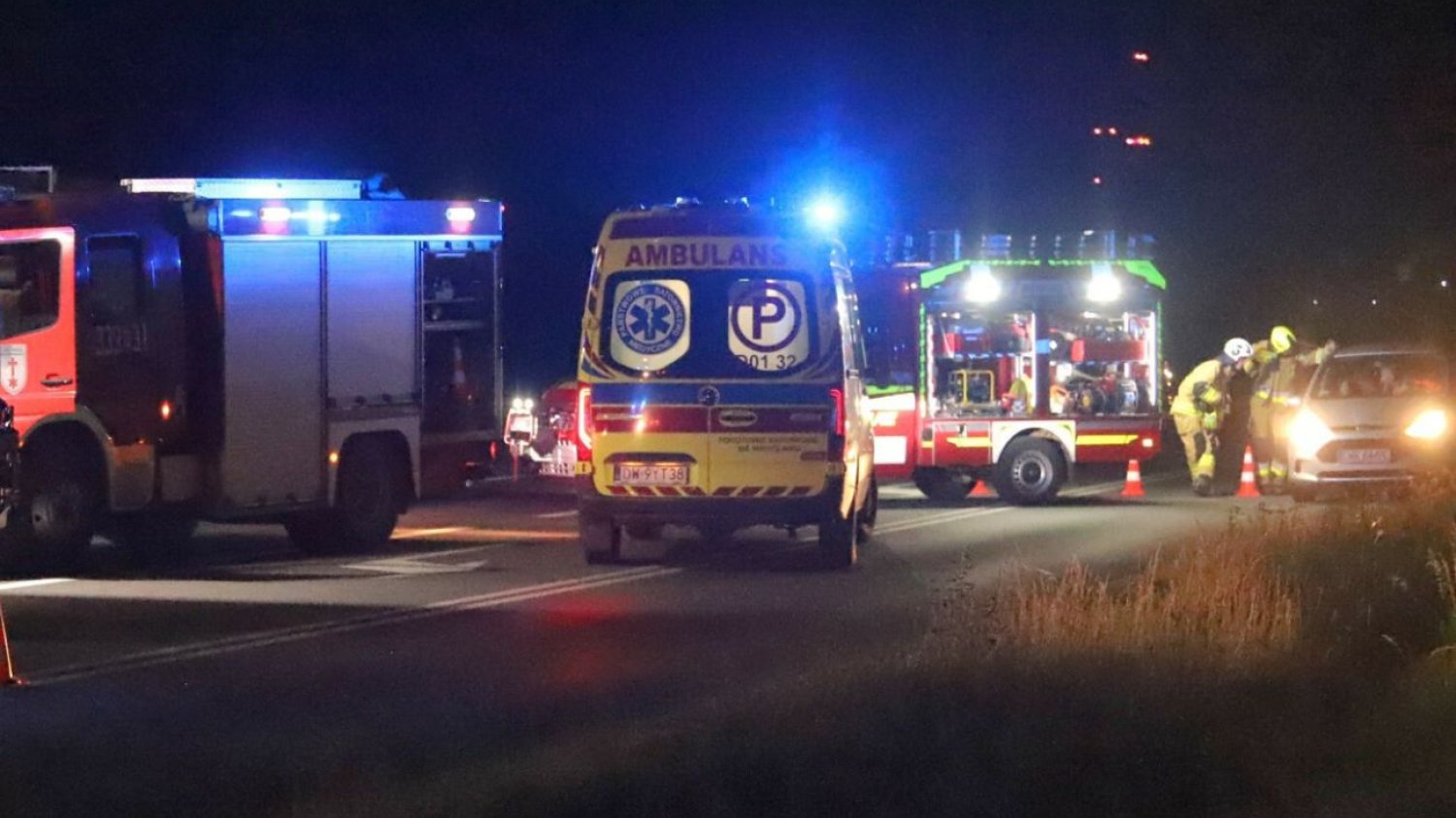 Policjant zginął w wypadku w Bzówkach Wypadek w Bzówkach. Nie żyje policjant