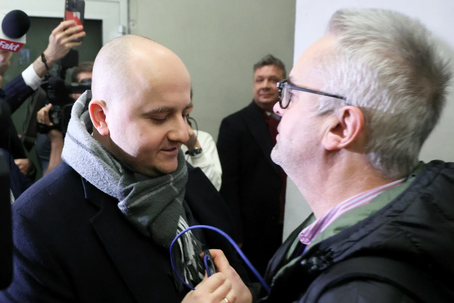 Szarpanina w Sejmie dziennikarza "GW" i Mateckiego