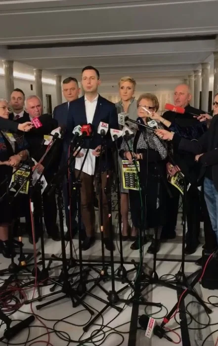 Decyzję ogłosiliśmy dziś na konferencji prasowej w Sejmie