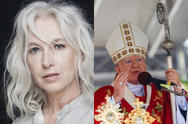 Manuela Gretkowska skomentowała wypowiedź abp. Jędraszewskiego, który nazwał ludzi LGBT "tęczową zarazą".